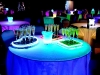 Uplighting under Tables